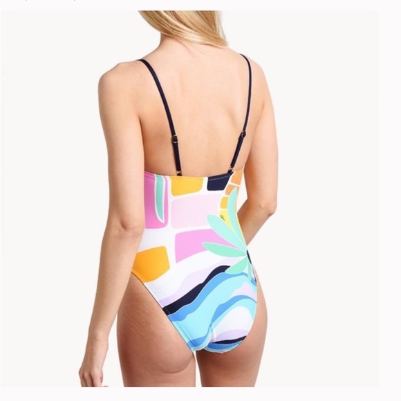 SALE⬇️‼️ NWT Trina Turk Mosaic Sunrise High leg - Picture 9 of 14